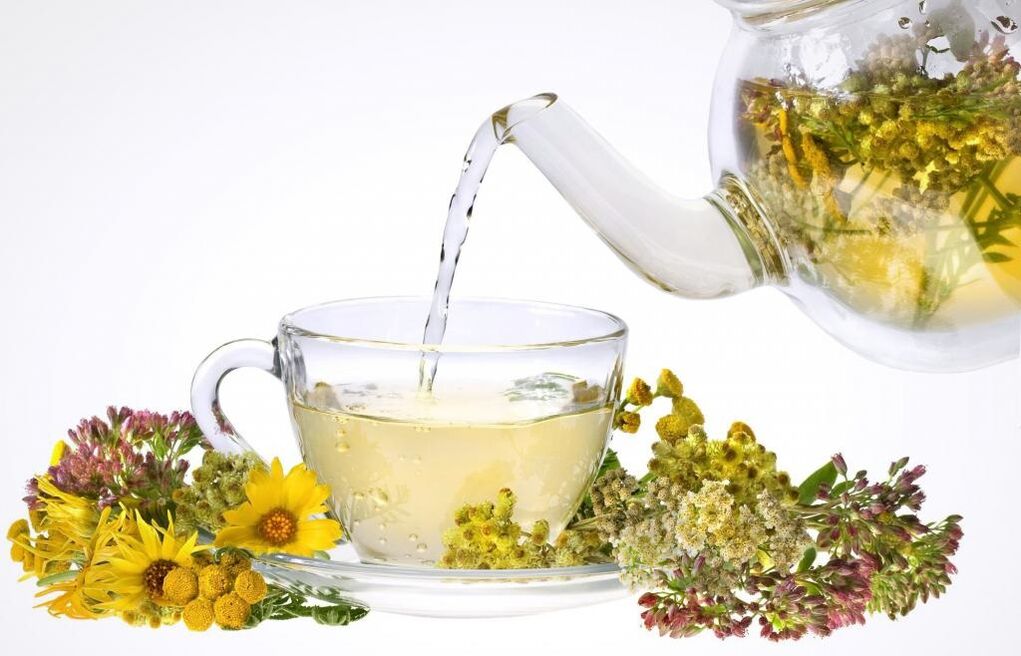 Herbal tea enhances vitality