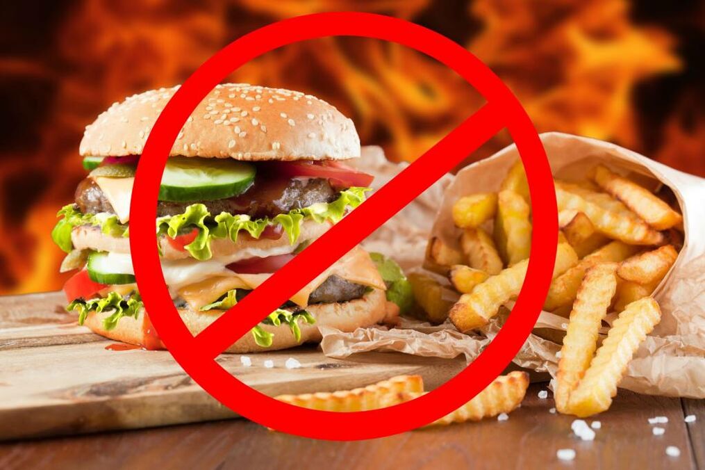 unhealthy food