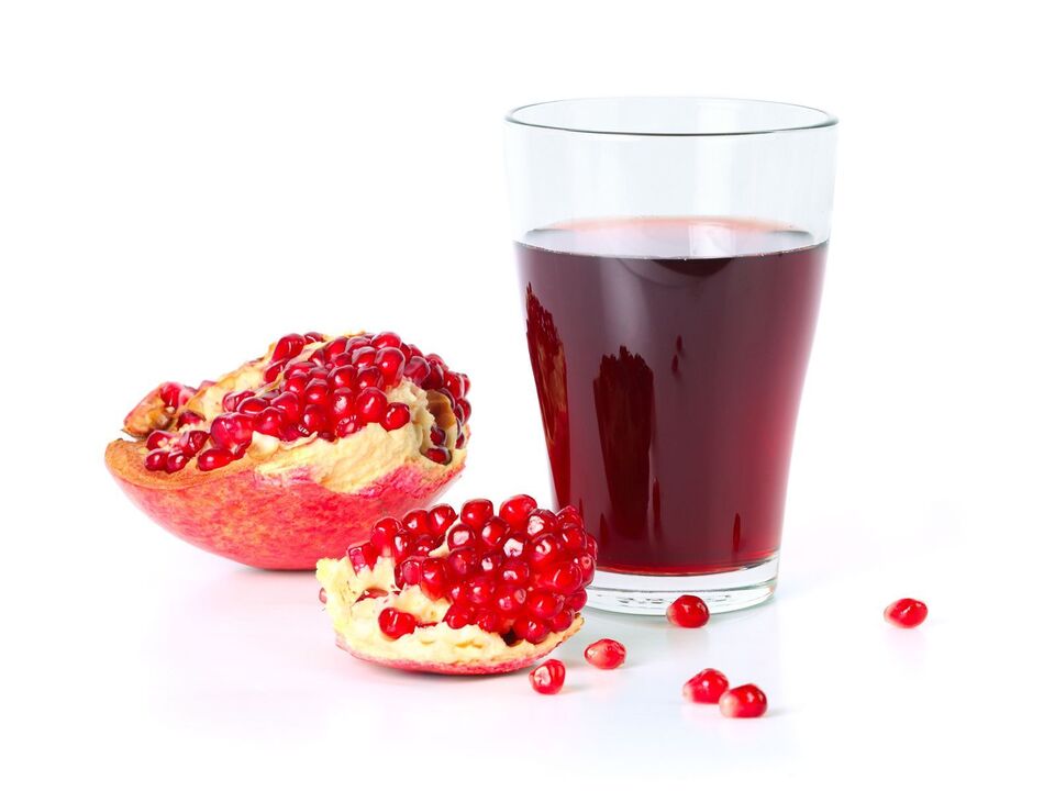 Pomegranate juice enhances potency