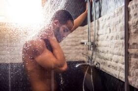 Contrast shower to increase the effectiveness