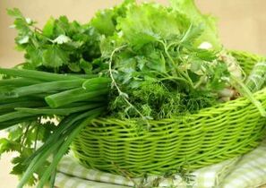 Green vegetables have a beneficial effect on the work of the male body