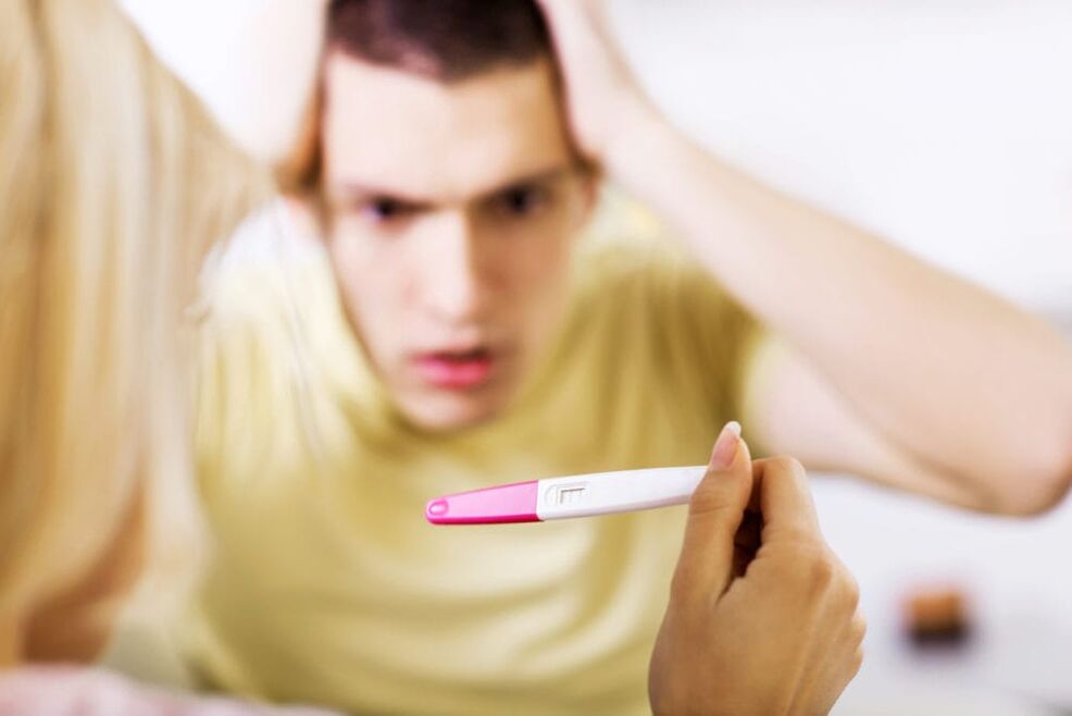 Starting an unwanted pregnancy